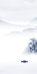 新中式玄关大气山水 TIF分层