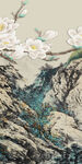 高清 玄关山水 TIF分层画 