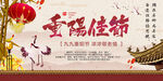 唯美大气中国风重阳节海报