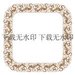 龙纹边框