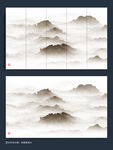 巨幅山水画