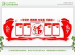 党史学习展板