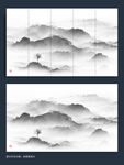 中国风意境山水装饰画