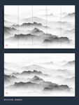 新中式意境山水装饰画