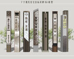 住宅区标识牌