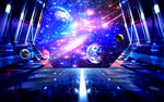 宇宙星空背景墙