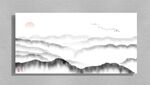 水墨山水画