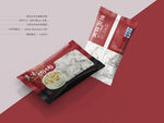 馄饨包装设计 平面图