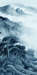 高档山水过道玄关 TIF分层
