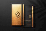 烫金名片样机
