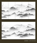水墨山水背景