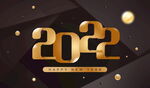 2022金色字体