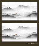 抽象水墨画