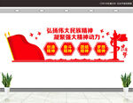 民族精神展板