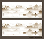 简约水墨画