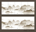 轻奢水墨晶瓷画 