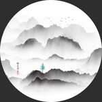 新中式抽象山水画