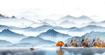 新中式山水画