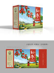 手绘红枣包装
