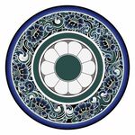 敦煌莫高窟188窟中唐茶花圆光