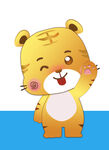 卡通老虎