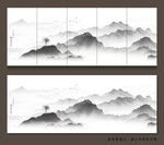 中式轻奢水墨画