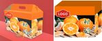 柑橘包装 橘子包装 橘子彩盒