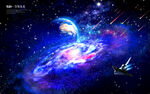 星系宇宙星空背景