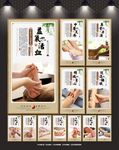 足疗展板
