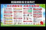 校园消防安全宣传栏  