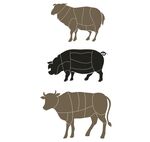 肉店分割图