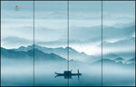 水墨山水画