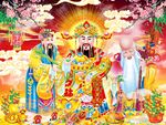 福禄寿三星送福