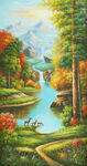 欧式风景油画
