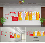 校园走廊文化墙