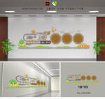 文明社区文化墙