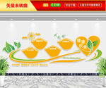 健康饮食文化墙