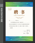 聘书设计 