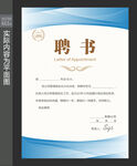 聘请证书 