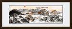 巨幅山水画