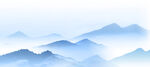 水墨山