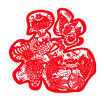 中国福剪纸