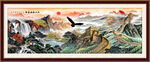 中堂山水画