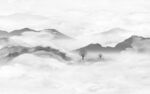中式 现代灰色山水 TIF分层