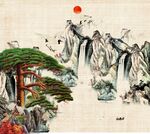 松鹤图