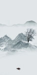 玄关 高清画山水图 TIF分层