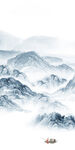 新品玄关山水图 TIF分层 
