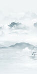 高清玄关山水图 TIF分层 