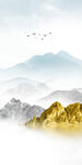 高档 最新玄关山水 TIF分层