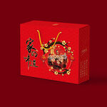 年货年味家的味道礼盒平面展开图